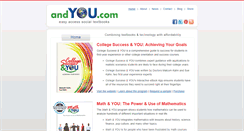 Desktop Screenshot of andyou.com